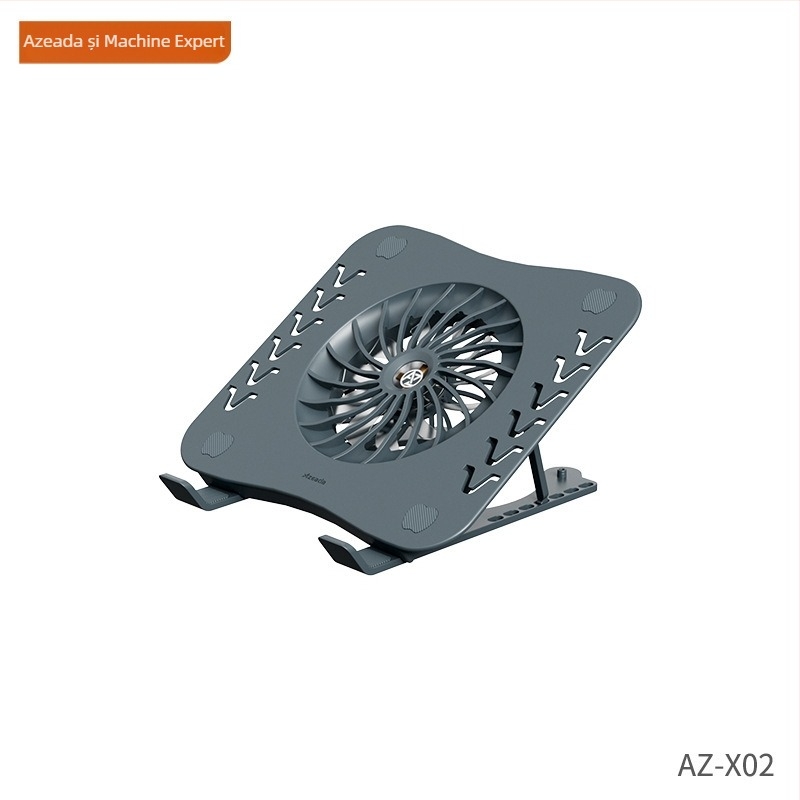 Bază de răcire pentru laptop cu 1 ventilator, răcire cu aer, carcasă din plastic, cablu de 0,8 m, greutate 600 g