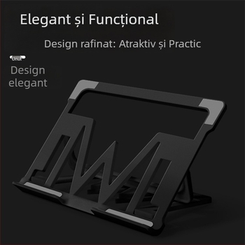 Suport pliabil pentru laptop – plastic, model general, stand pentru calculator, 160 g