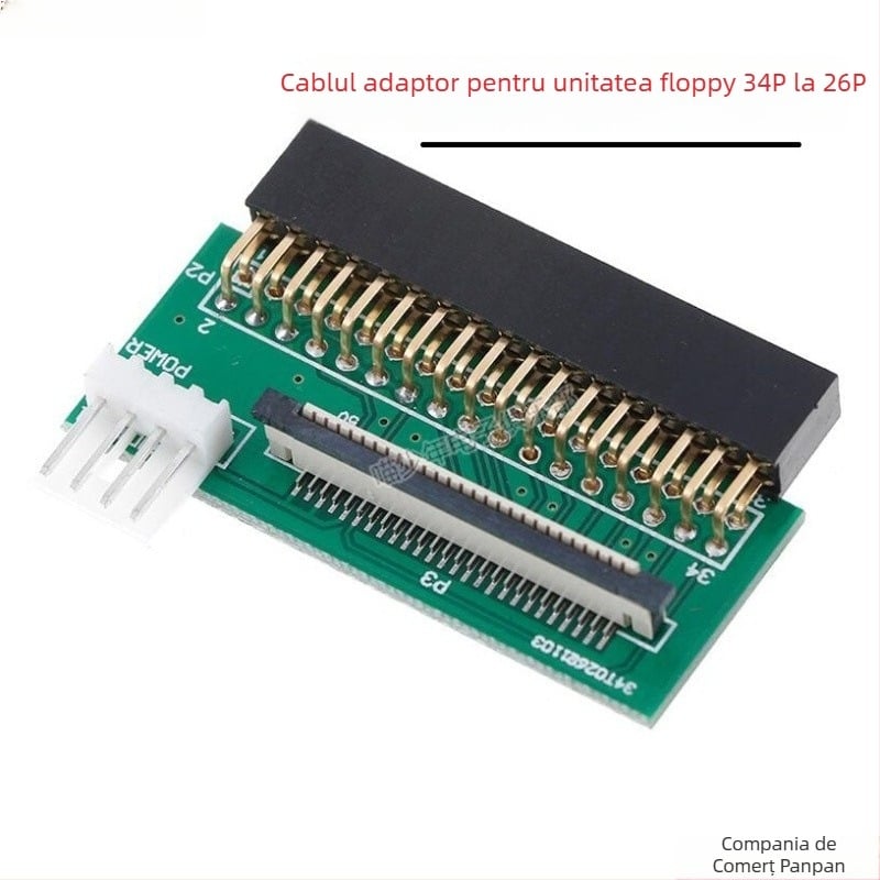 Cablu adaptor pentru floppy, 34P la 26Pin, cablu flexibil