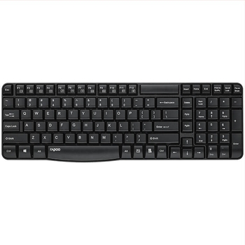 Rapoo E1050 Tastatură wireless 2.4G, membrană, corp ABS, compatibilitate universală, fără iluminare