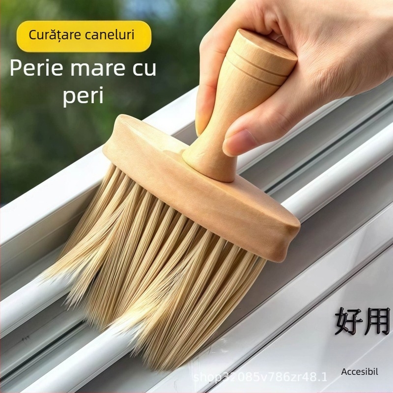 Perie de curățare pentru tastatură mecanică — peri moi, cap plat (Brand: Trend; Material: oțel carbon; Formă: cap plat; Funcție: curățare)