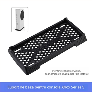 Suport Xbox Series S cu bază de ventilație, material ABS, greutate 52