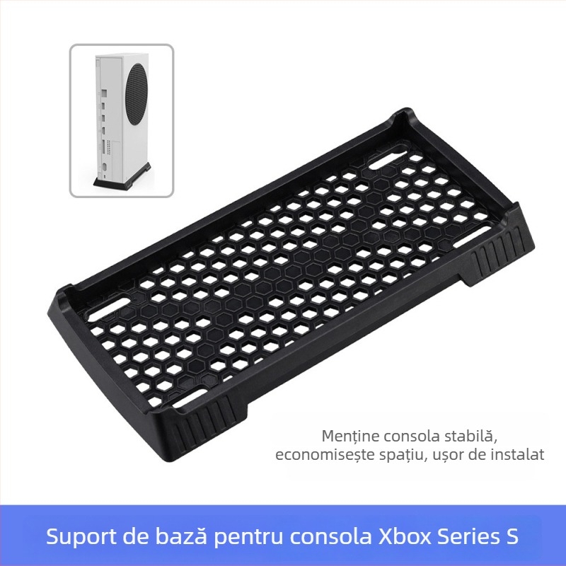 Suport Xbox Series S cu bază de ventilație, material ABS, greutate 52