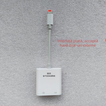 Adaptor OTG Type-C de înaltă viteză pentru Android – pentru telefoane mobile, calculatoare, unități USB și hard diskuri externe
