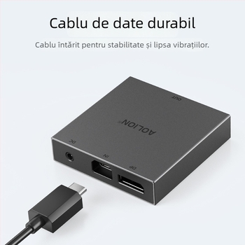 Set adaptor PC PS VR2 pentru convertor PC, Interfață HDMI/DP, Conexiune USB-C, Include cablu video DP, cablu USB și sursă de alimentare 5V