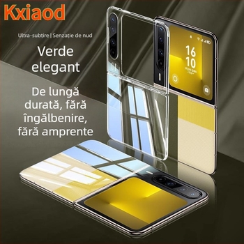 Husă transparentă pentru Huawei Pura X – carcasă rigidă, acoperire completă, anti-cadere, aspect premium