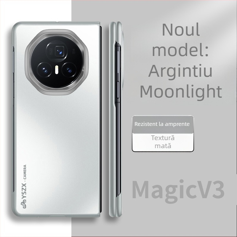 Carcasă Honor MagicV3, protecție totală, TPU, finisaj mat, antișoc și anti-cadere, compatibil cu HONOR