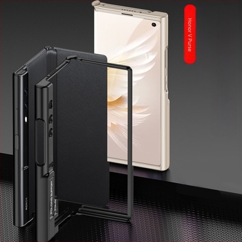 Husă pentru telefon cu suport pentru Honor Vpurse – Material PC, Finisaj mat, Protecție anti-cădere