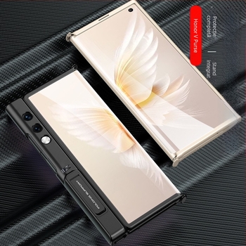 Husă pentru telefon cu suport pentru Honor Vpurse – Material PC, Finisaj mat, Protecție anti-cădere