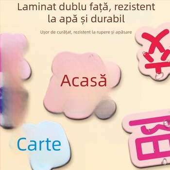 Stickere magnetice pentru frigider pentru educația timpurie a copiilor – ortografie și alfabetizare, 6 stiluri, hârtie, puzzle plat, pentru 4–6 ani