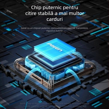 Cititor CFexpress NJ-HB21, USB 3.2, extern, aliaj de aluminiu, Windows/Linux/macOS/iOS/Android