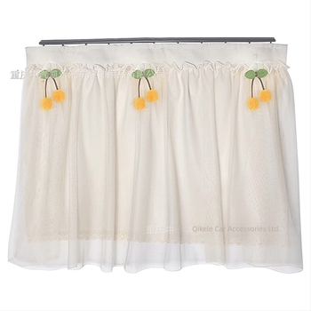 Cortină de umbrire a ferestrei auto cu șină, tip lamelă, material nețesut reflectorizant