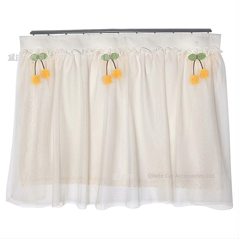 Cortină de umbrire a ferestrei auto cu șină, tip lamelă, material nețesut reflectorizant