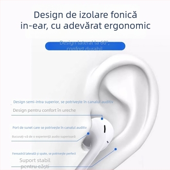 Bone Quality 008 Căști in-ear, cablu 1,2 m, compatibile iOS