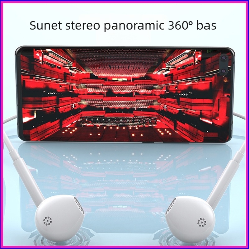 Căști cu fir, in-ear, cu mufă 3,5 mm, microfon, cablu de 1,2 m