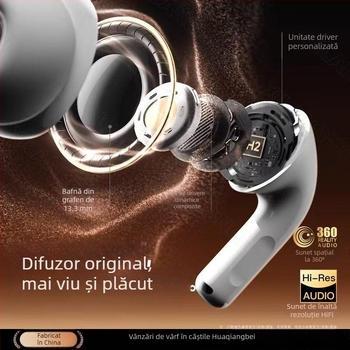 Căști Bluetooth in-ear, rezistente la apă, sunet stereo, conectare multipunct, până la 4 ore baterie, Bluetooth 5.3, rază 10 m