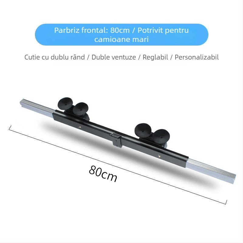 Parasolar telescopic din folie de aluminiu pentru parbrizul frontal al mașinii — extensibil, imprimare logo, etichetă privată licențiată