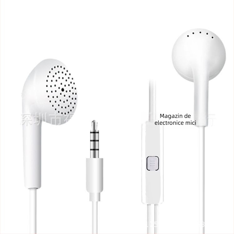 Căști in-ear OKAMI Wheat Awn, driver dinamic, cu fir, cablu 1,2 m, Android compatibil