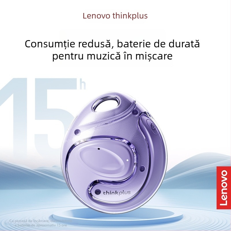 Thinkplus X15Pro A doua generație căști wireless TWS, in-ear, cu latență scăzută pentru esporturi, Bluetooth 5.0, baterie 8+ ore, IPX4