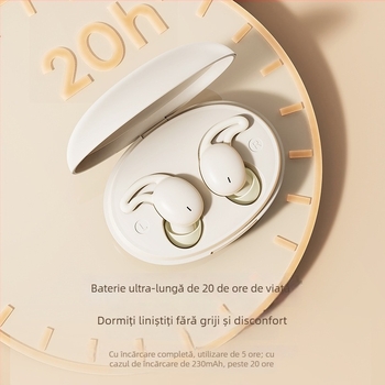 Remax Dreamer Sleep căști adevărat wireless Bluetooth 5.3, rază de 10 m, IPX3 rezistență la apă, autonomie 0–4 h