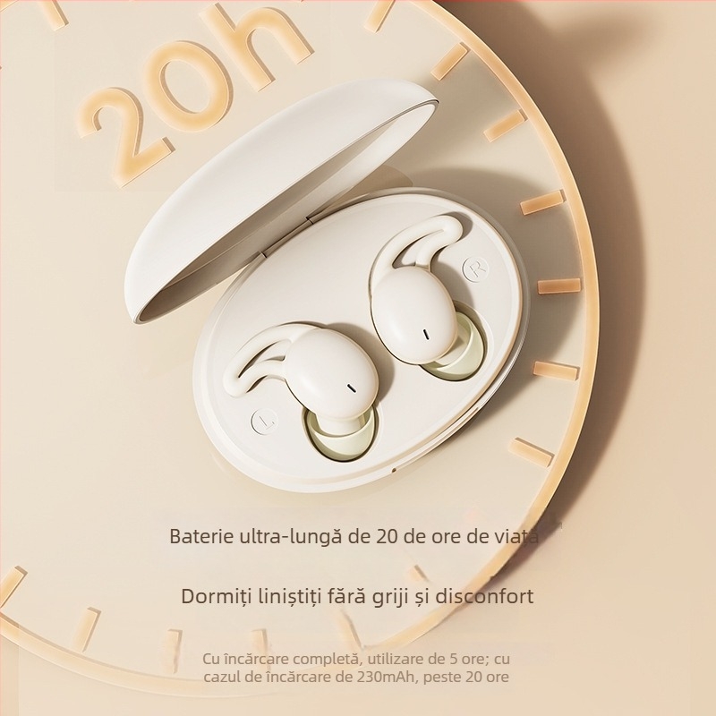 Remax Dreamer Sleep căști adevărat wireless Bluetooth 5.3, rază de 10 m, IPX3 rezistență la apă, autonomie 0–4 h