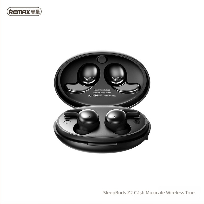 Remax Dreamer Sleep căști adevărat wireless Bluetooth 5.3, rază de 10 m, IPX3 rezistență la apă, autonomie 0–4 h
