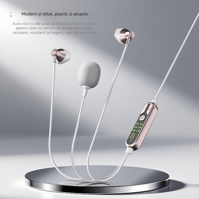 Căști in-ear cu microfon pentru karaoke, difuzoare de 14,2 mm, răspuns în frecvență 20–20 kHz, cablu de 12 cm, mufă directă