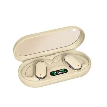 LENAPILY Căști wireless pentru ureche, Bluetooth 5.0, IPX5, autonomie baterie peste 8 ore, Ecran digital, rază 10 m