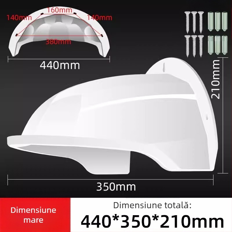 Husă de ploaie pentru cameră wireless de supraveghere – ABS material, scut