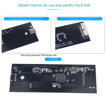 Carcasă SSD pentru MacBook Pro/Air 2013–2016, USB 3.2 Type-C, carcasă din aliaj de aluminiu, suportă până la 4TB, Model MCA7116