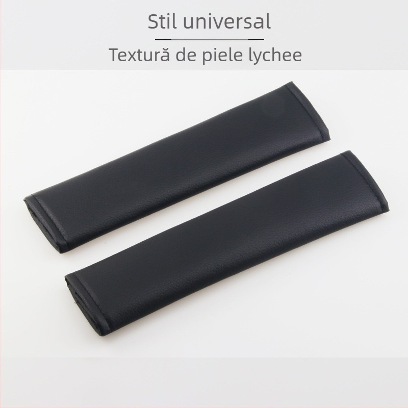 Acoperire pentru umărul centurii de siguranță - Piele, Tipărire logo, Personalizabil, Decorativ