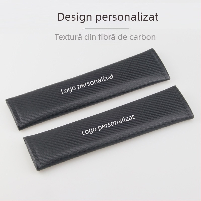 Acoperire pentru umărul centurii de siguranță - Piele, Tipărire logo, Personalizabil, Decorativ