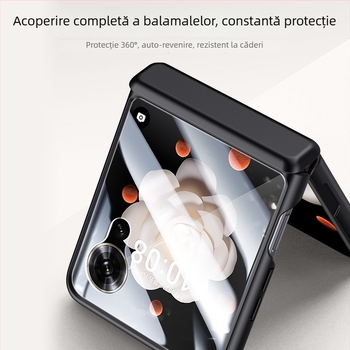 Carcasă pentru Honor Magic V Flip – material PC, strat pulverizat, protecție la șocuri, antiuzură, protecție la căderi