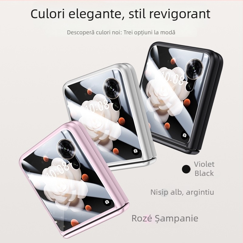 Carcasă pentru Honor Magic V Flip – material PC, strat pulverizat, protecție la șocuri, antiuzură, protecție la căderi