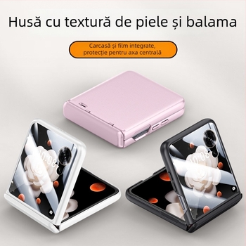 Husă pentru Honor MagicVflip – Piele artificială, textură gravată, protecție la șocuri, disipare căldură, anti-amprente