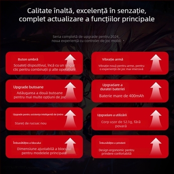 Controler de jocuri fără fir Mb03 de la Mimo S3 - joystick cu feedback de forță, 70 g