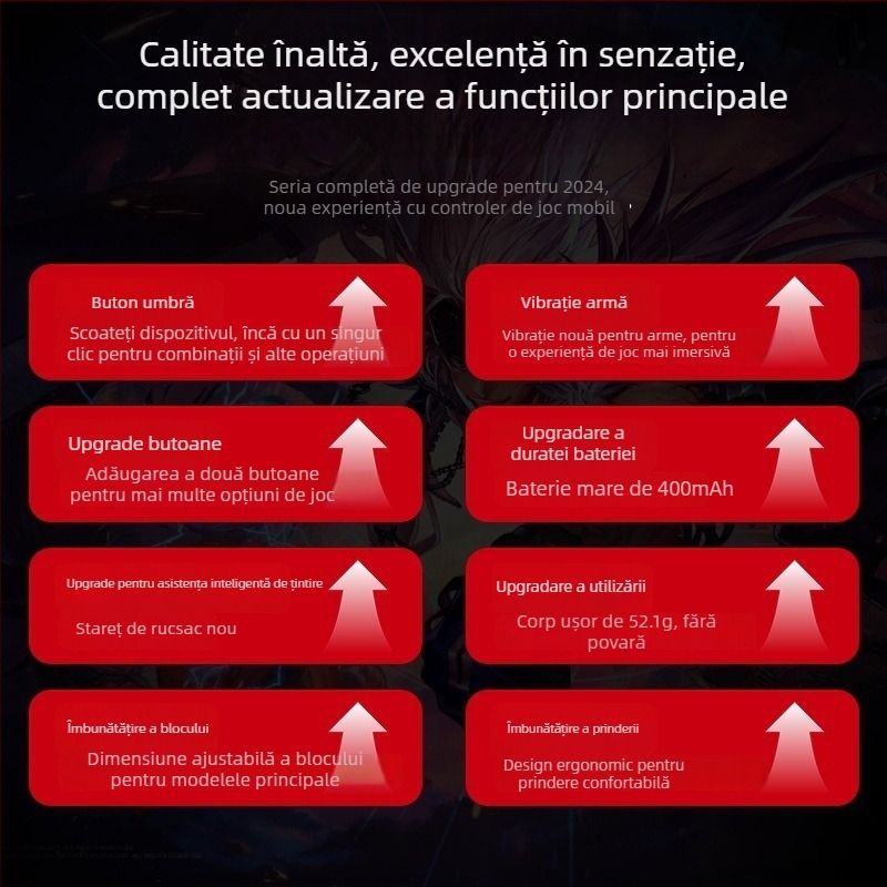 Controler de jocuri fără fir Mb03 de la Mimo S3 - joystick cu feedback de forță, 70 g