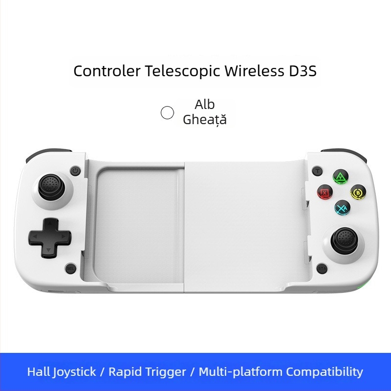 controler de joc Bluetooth cu USB-C, vibrații, buton de comutare a modului, compatibil Switch/PC/Android/iOS