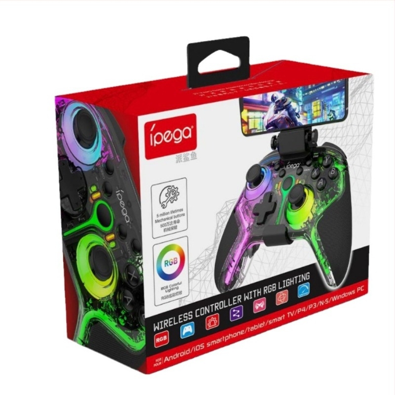 PG-9666 Controler de joc wireless cu Type-C și vibrație, compatibil cu PC, Nintendo Switch și Android