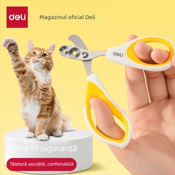 Clește de unghii pentru pisici, design cu gaură rotundă, instrument pentru unghii de animale de companie, brand Pet weisen