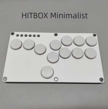 Hitbox tastatură de luptă pentru Raspberry Pi, interfață USB, corp acrilic, model 2040, capac spate SOCD