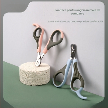 Clește de unghii pentru animale de companie (pisici și câini), cu design gaură rotundă; fără importuri; fără mărci private licențiate
