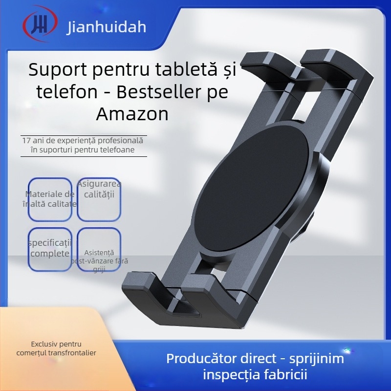 Suport pentru tabletă/telefon pentru tetieră auto - universal pentru scaunul din spate, prindere snap-on