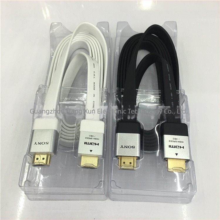 Cablu HDMI cu contacte placate cu aur și conductor din cupru, interfață HDMI standard, OEM disponibil