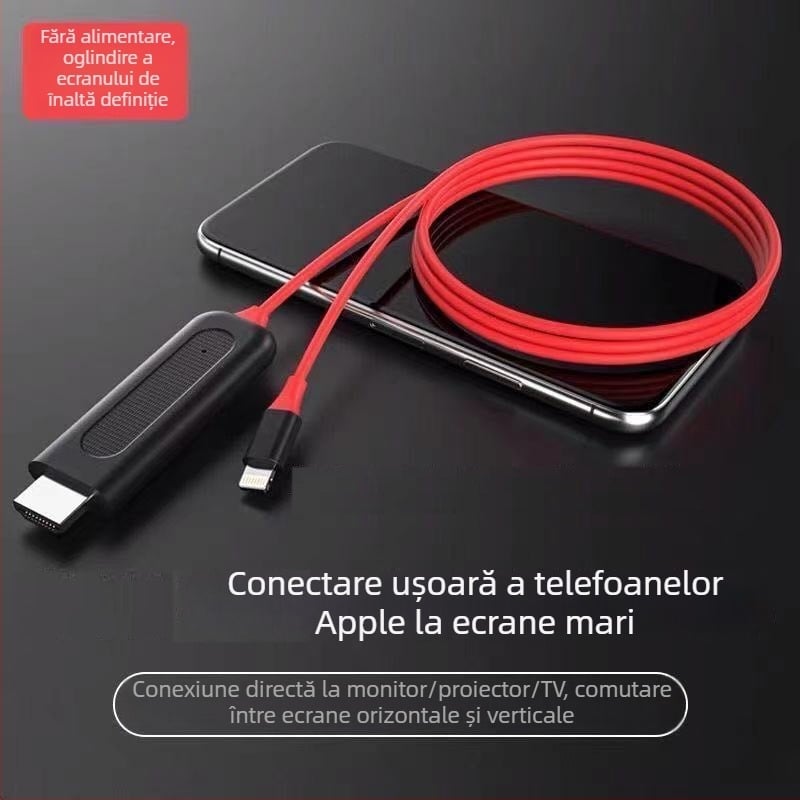 Cablu HDMI pentru telefon către TV – Model 8876, conductor din cupru