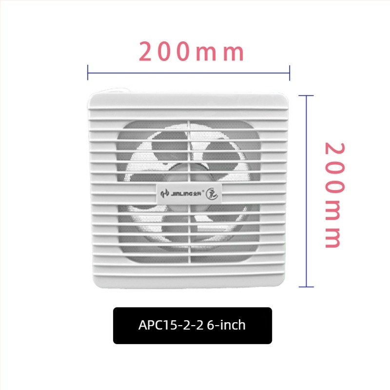 Golden Antelope APC15-2-2 ventilator de evacuare pentru fereastră - 220V, 12-15W, carcasă ABS, control mecanic