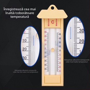 CJM-5001a Măsurător digital de temperatură și umiditate cu memorie pentru temperaturi maxime/minime, pentru sere și industria de creștere — interval -40 la 50°C, precizie a umidității 0,1% RH