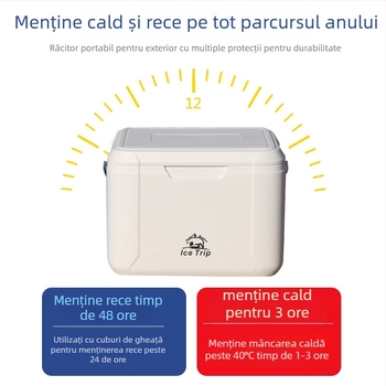 Ice Energy Cutie frigorifică izolată, portabilă, 18L, cu spumă PU