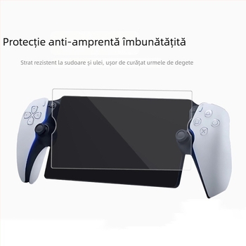 Protector pentru ecran PS5 Portal din sticlă securizată - 0,25 mm, 100% transparență, compatibil cu PS5 Portal, prelucrare OEM