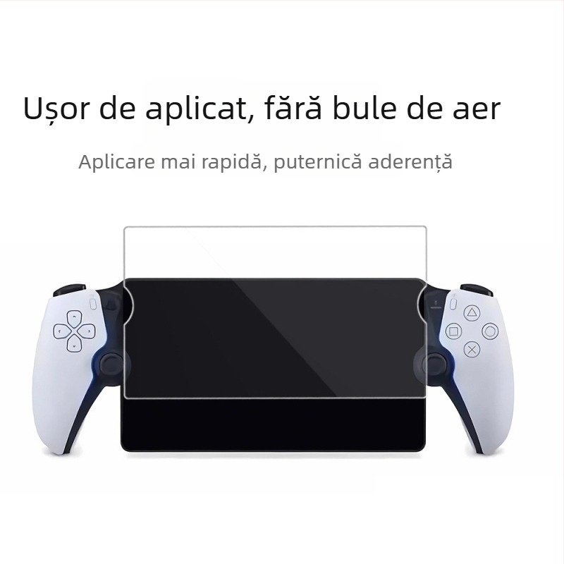 Protector pentru ecran PS5 Portal din sticlă securizată - 0,25 mm, 100% transparență, compatibil cu PS5 Portal, prelucrare OEM
